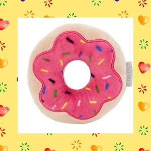 🍩Strawberry Donut Dog Toy🍓